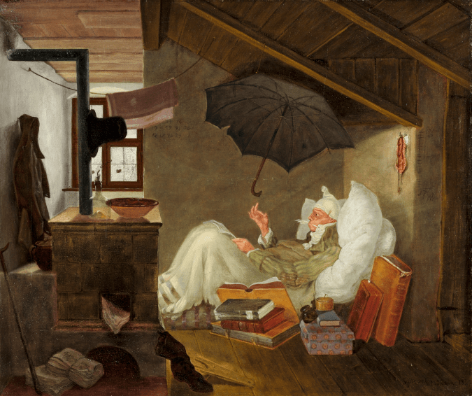 Spitzweg_Der arme Poet_1838