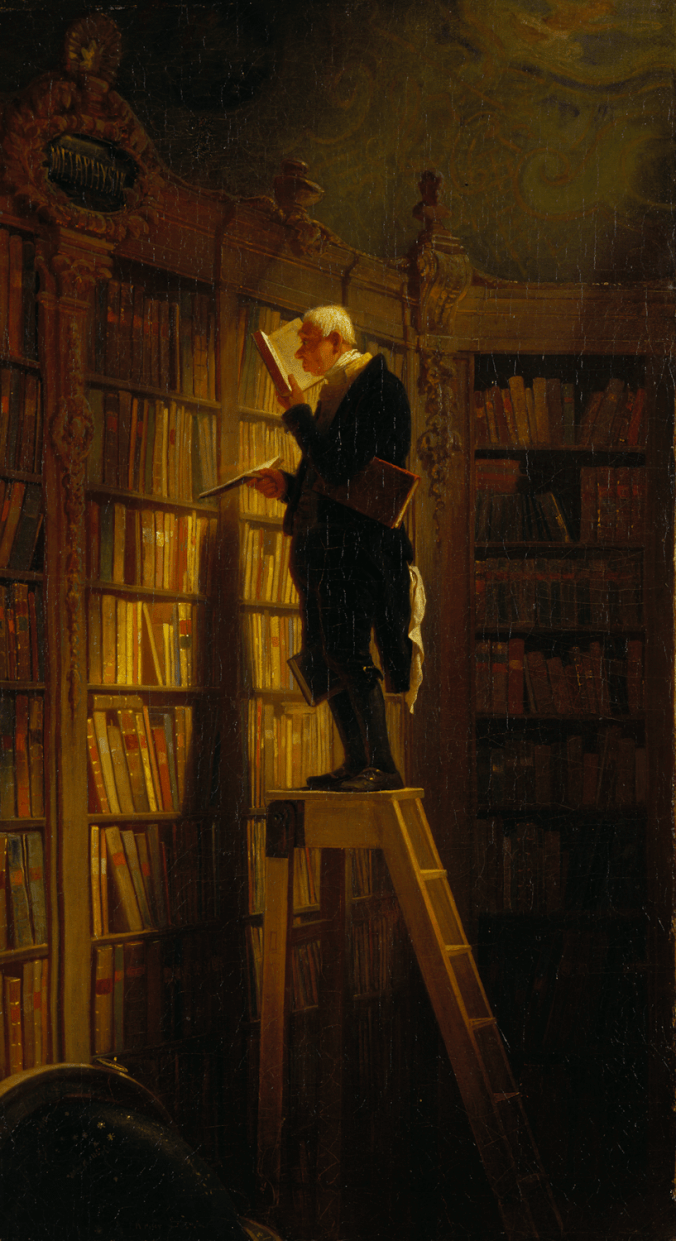Spitzweg_Der-BuÌcherwurm